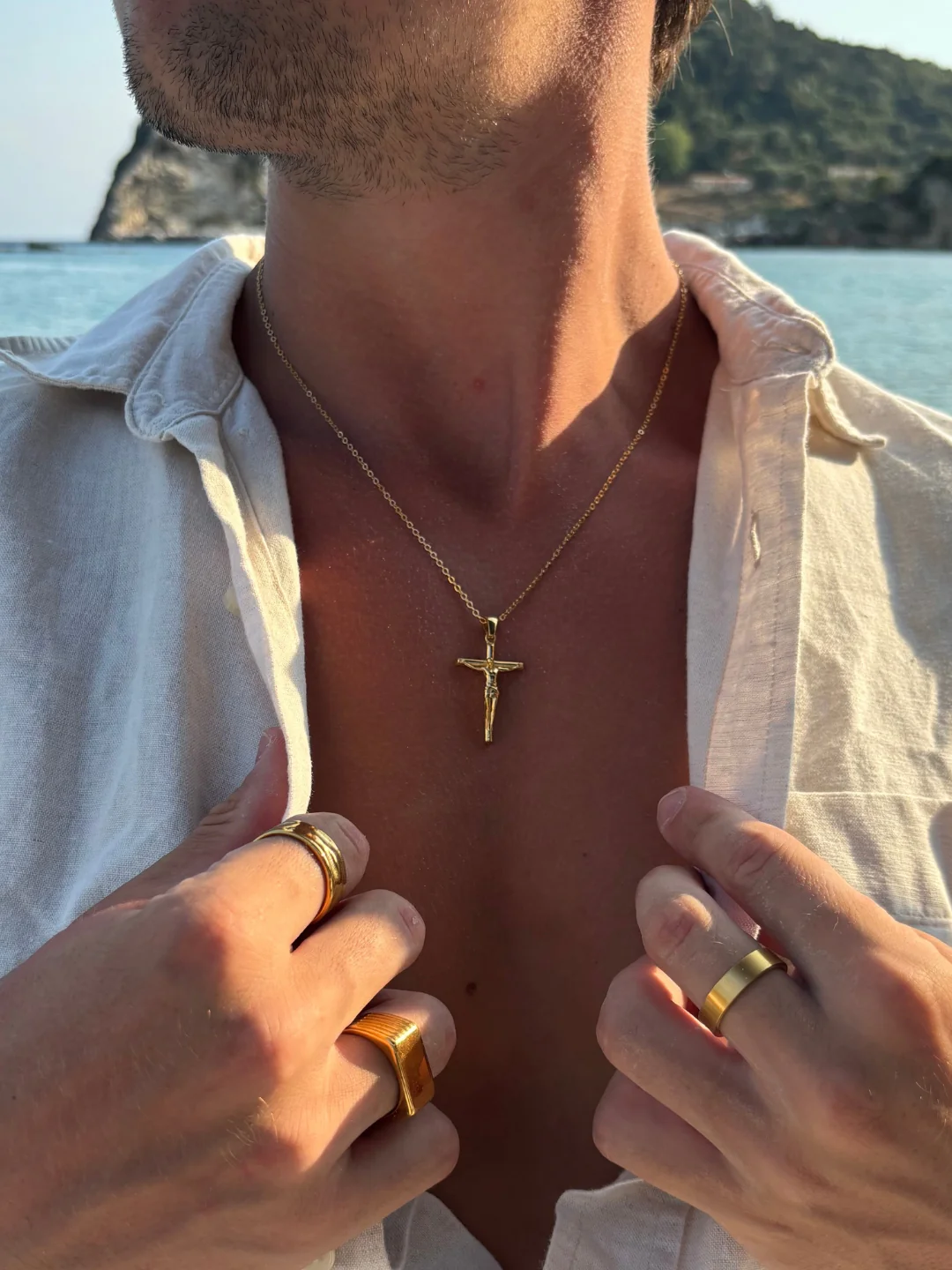CHRISTIAN CHAIN SET | 18K Gold - Image 10