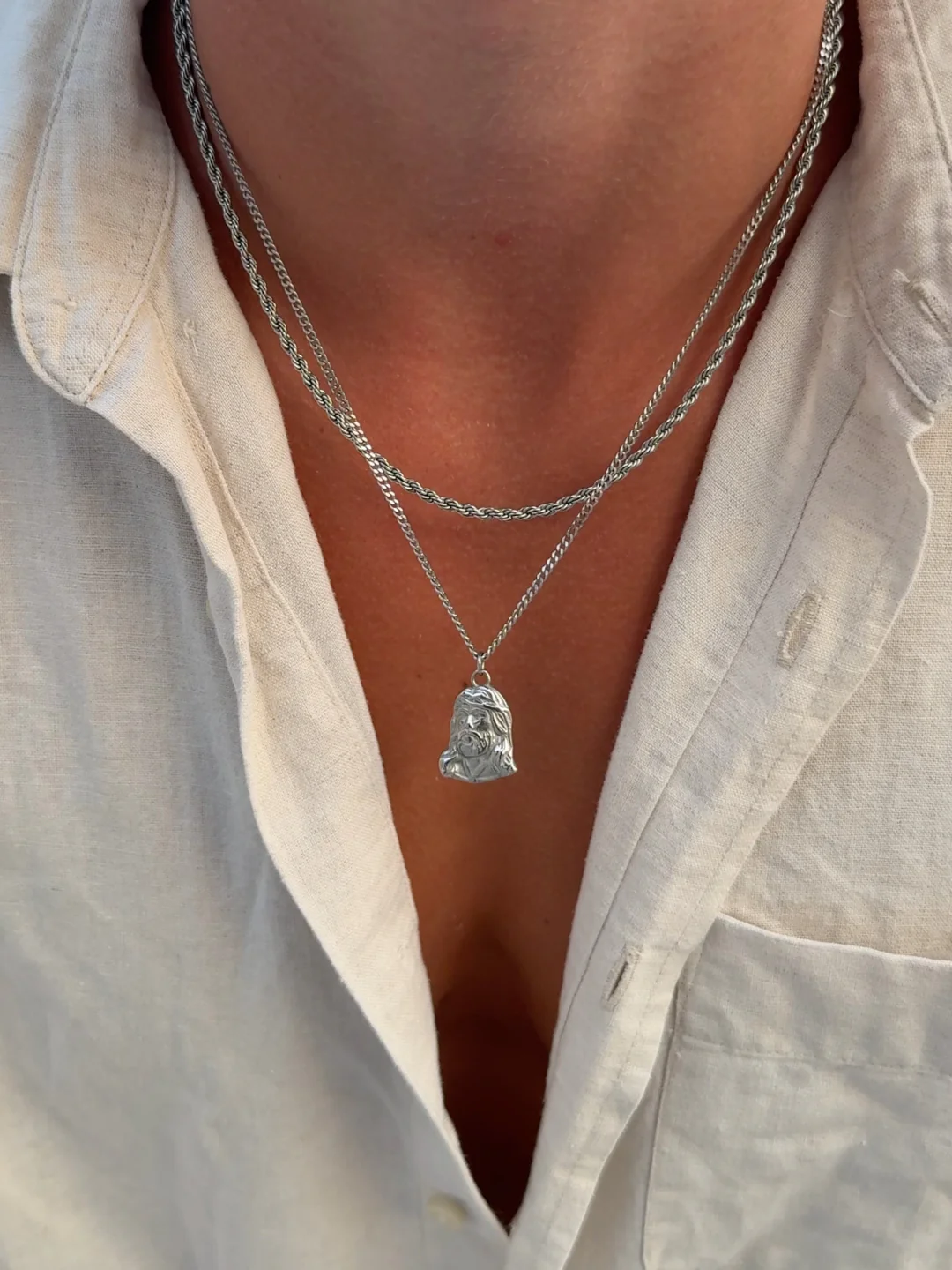CHRISTUS CHAIN | Silver - Image 4