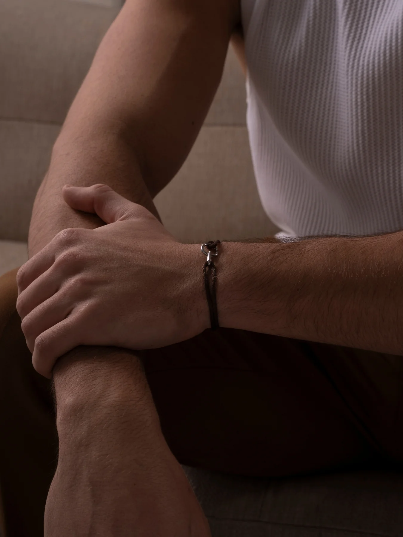 COFFEE UNITY BRACELET | Silver - Image 2