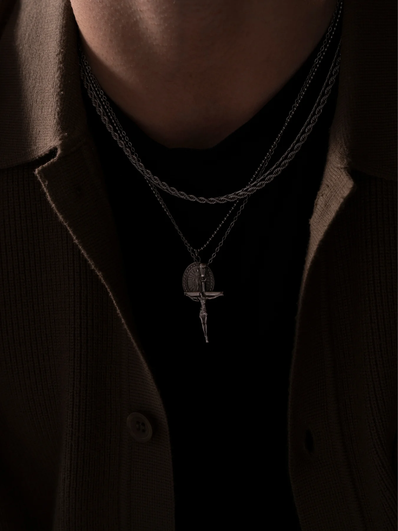 CRUCIFIX CHAIN | Silver - Image 7