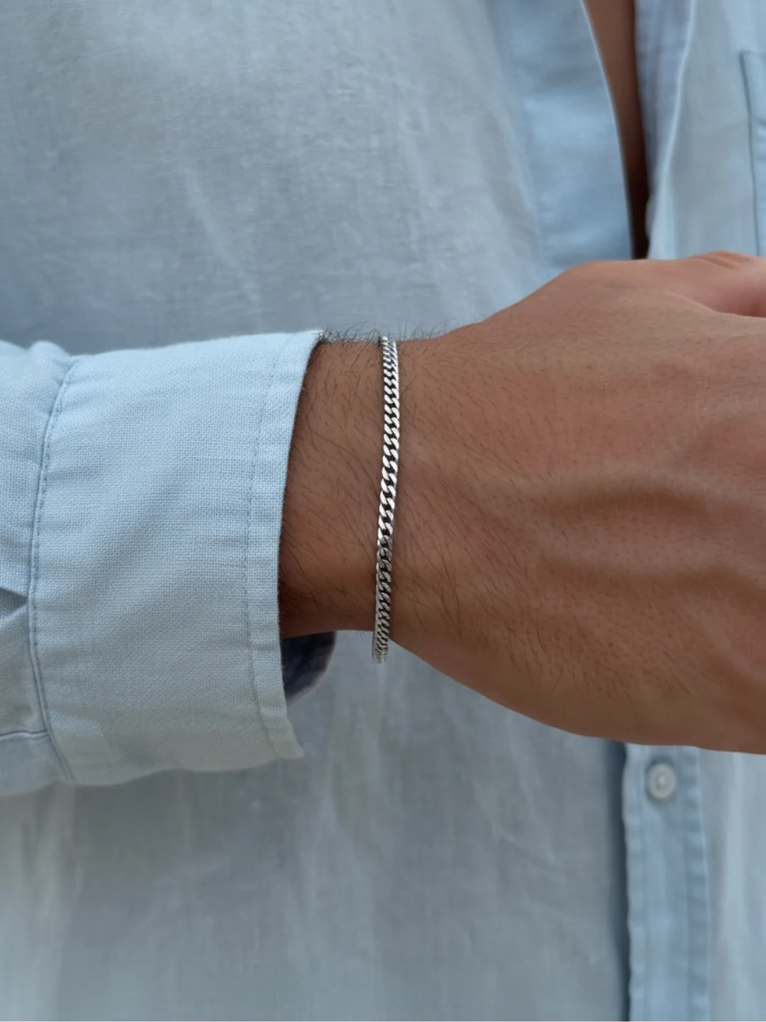 CUBAN BRACELET 3MM | Silver - Image 2