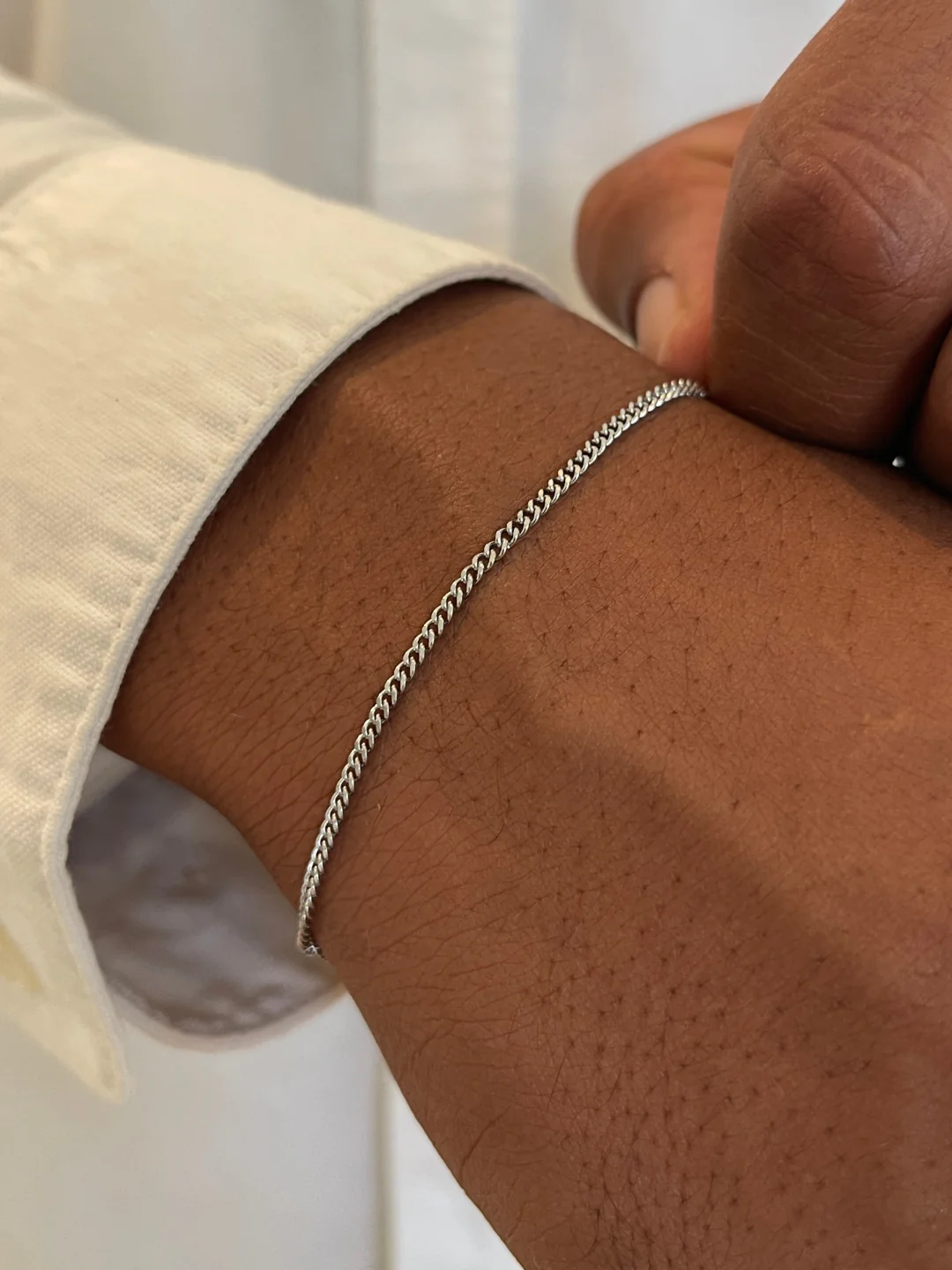 CUBAN BRACELET 1.8MM | Silver - Image 5