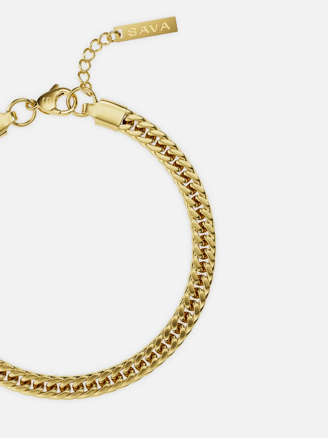 CUBAN BRACELET 5MM | 18K Gold - Image 3