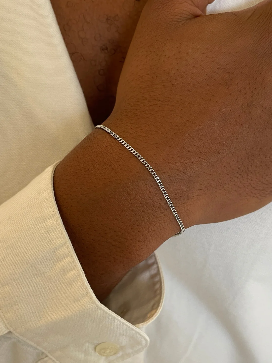 CUBAN BRACELET 1.8MM | Silver - Image 7