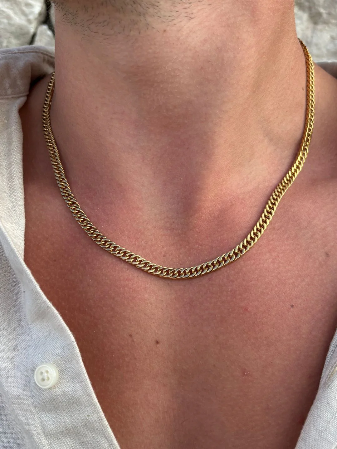 CUBAN CHAIN 5MM | 18K Gold - Image 2