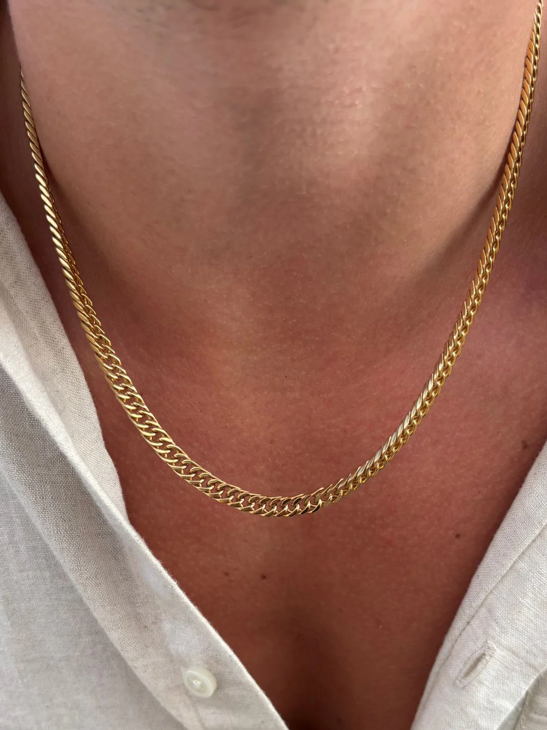 CUBAN CHAIN 5MM | 18K Gold - Image 4
