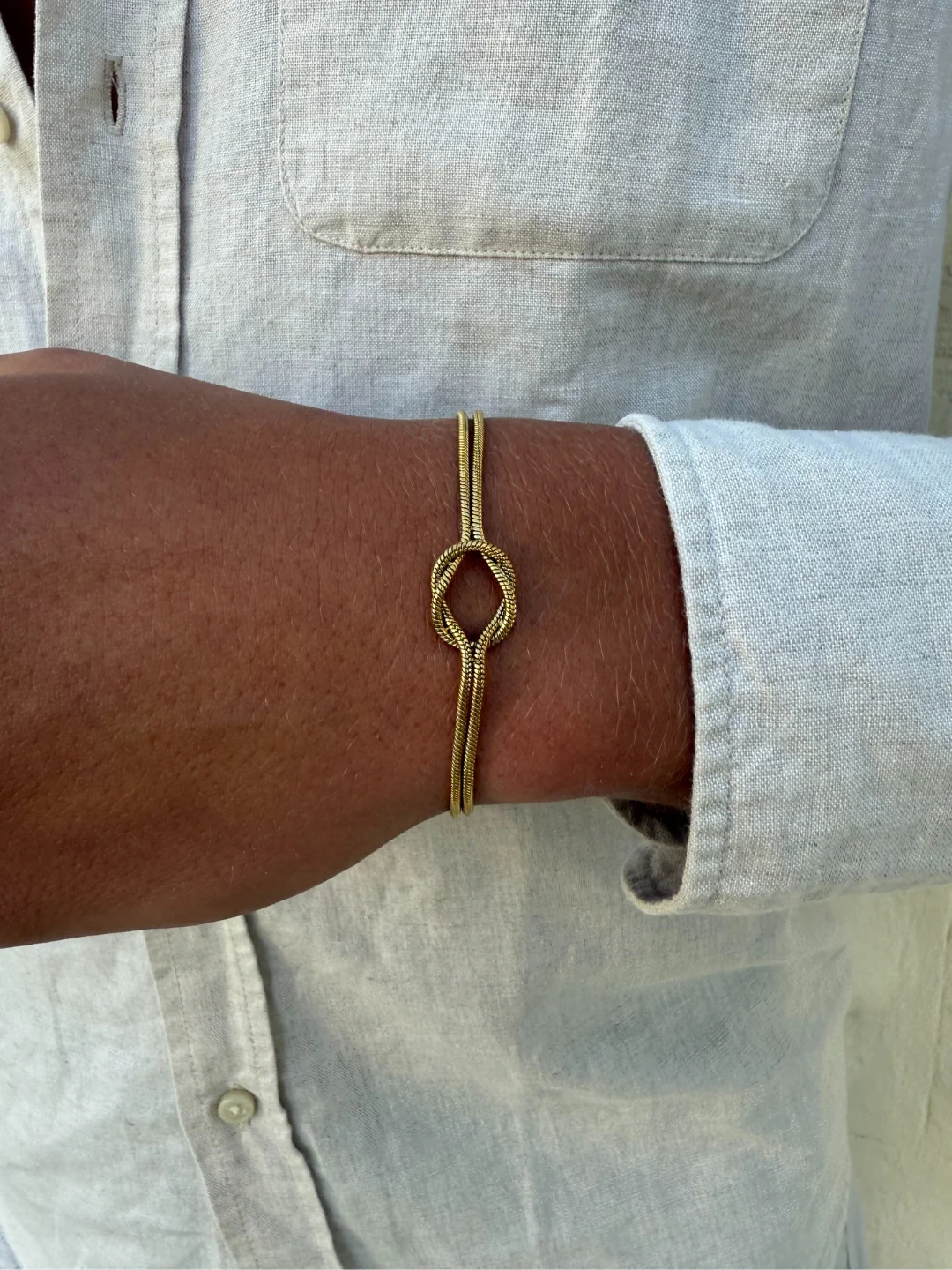 INFINITY BRACELET | 18K Gold - Image 4