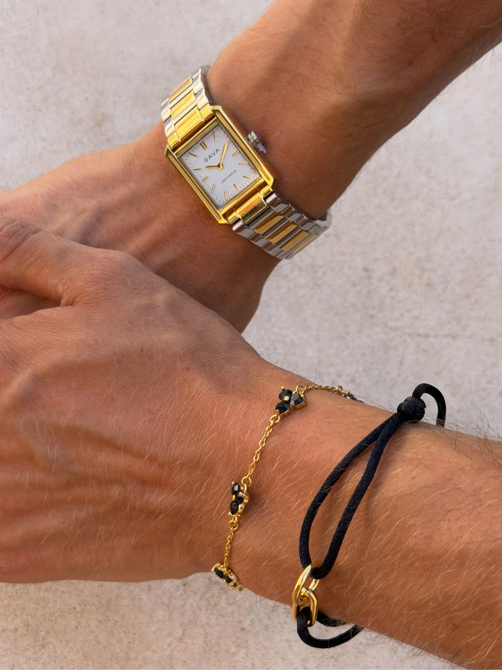 MIDNIGHT CLOVER BRACELET | 18K Gold - Image 4