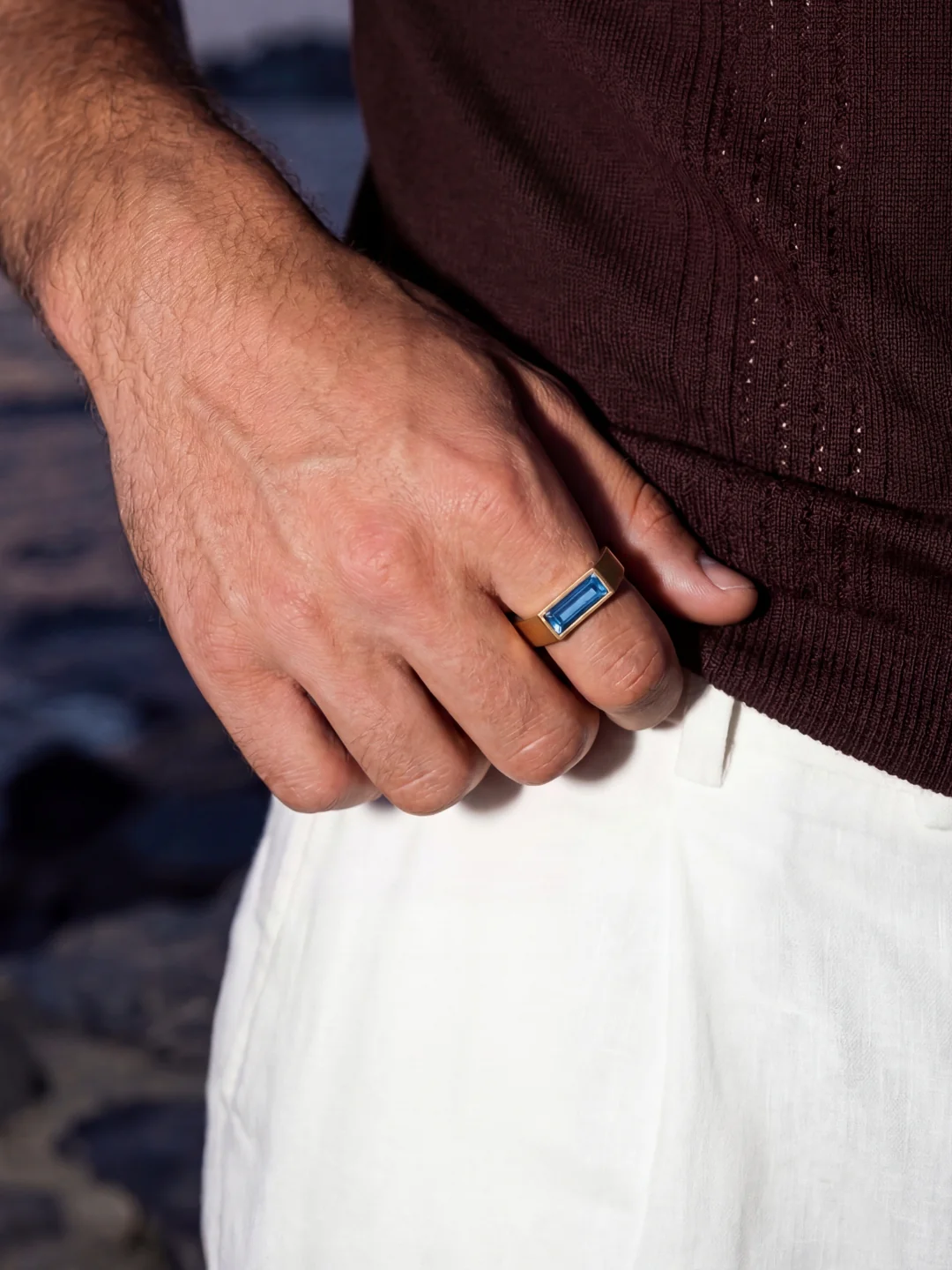 OCEAN COMO RING | 18K Gold - Image 2