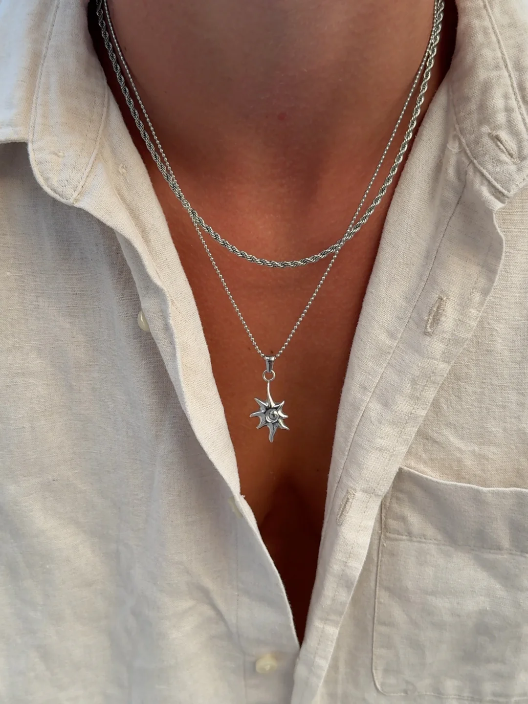 SOLARIS CHAIN | Silver - Image 4