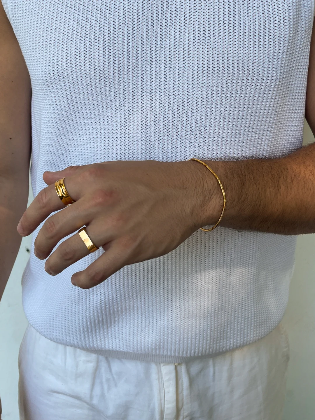 SQUARE BRACELET | 18K Gold - Image 5